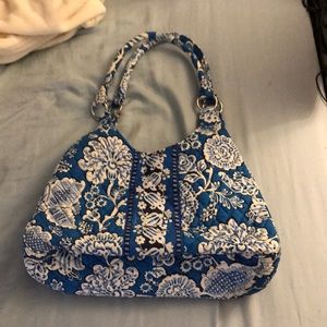 Blue lagoon Vera Bradley large hobo purse!